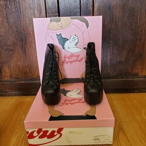 Jeffrey Campbell Black Women's Boots